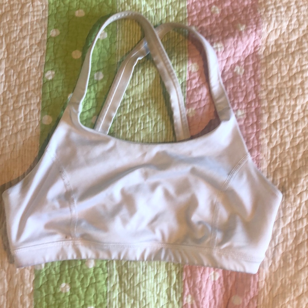 White bra